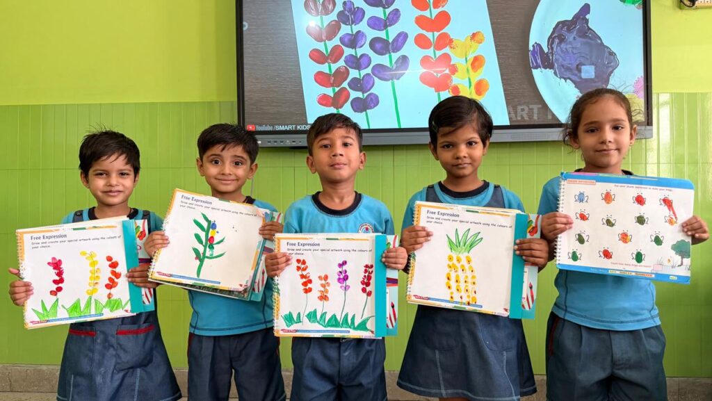 Finger Painting Activity